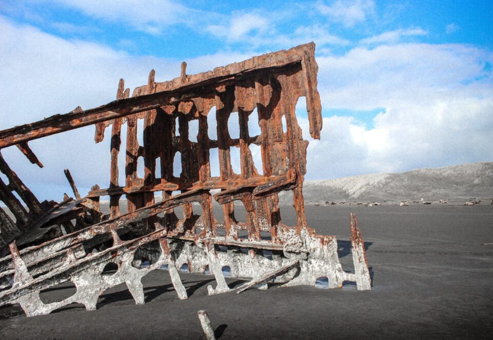 Shipwreck of Peter Iredale 