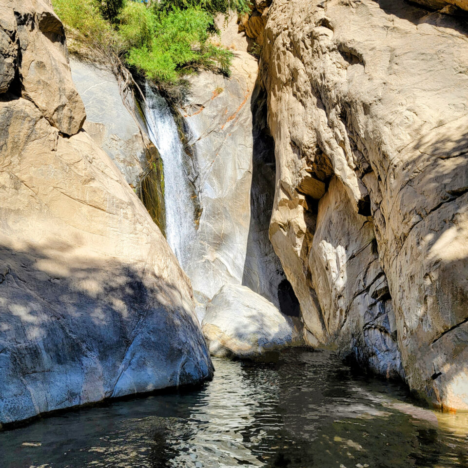 Tahquitz Canyon waterfall 