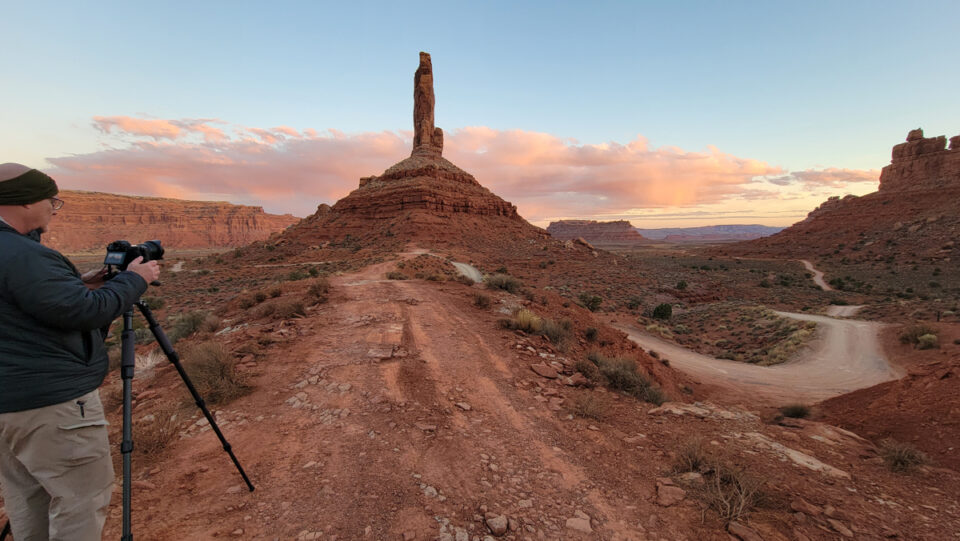 photographer at Valley of the Gods