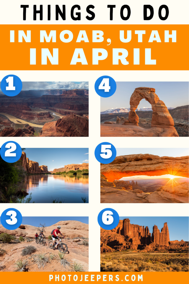 things to do in Moab in April