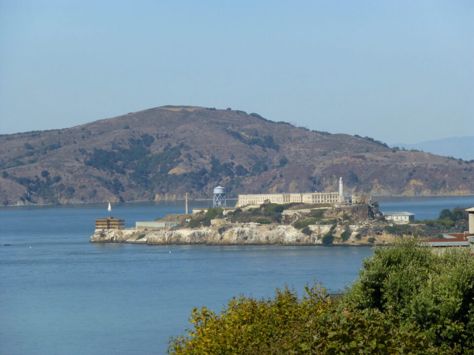 View of Alcatraz in San Francisco