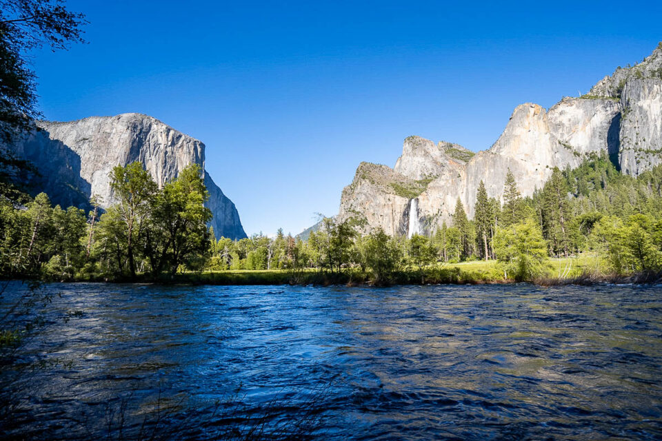 Yosemite National Park in the spring