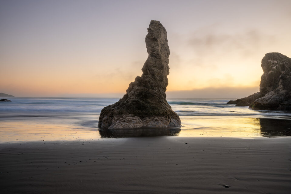 Wizard's Hat at Face Rock State Beach