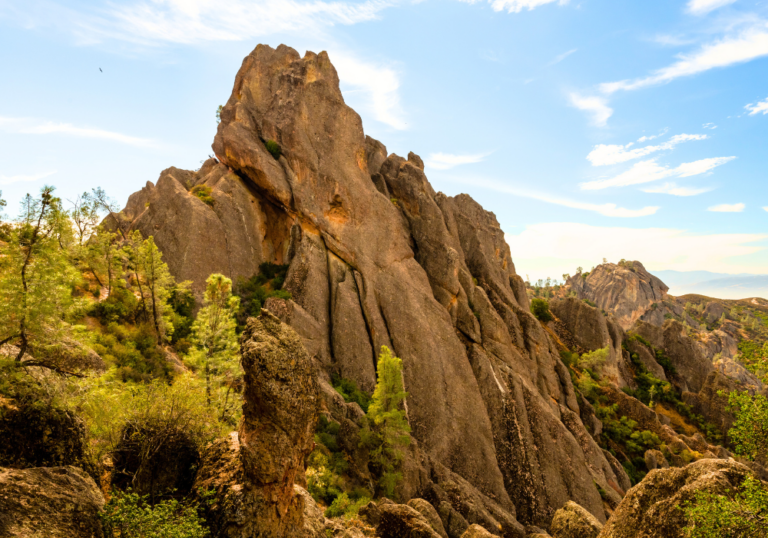 unique rocks at Pinnacles National Park in California