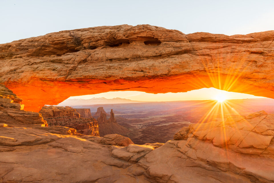 Mesa Arch at sunrise