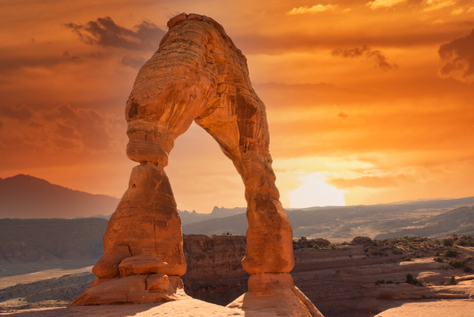 Delicate Arch at Arches National Park 